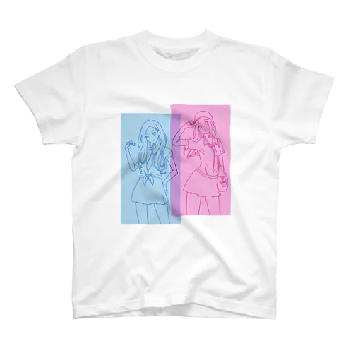 JK( •ꙍ•́ )✧ スタンダードTシャツ