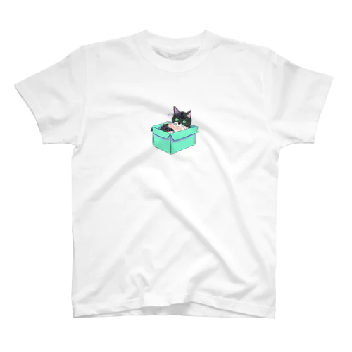 ダンボール猫 スタンダードTシャツ