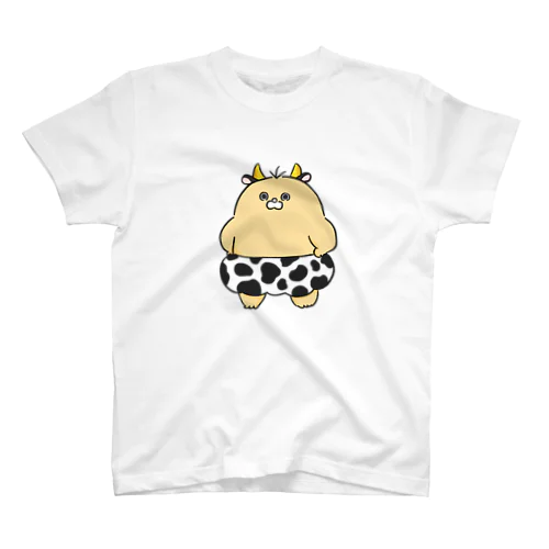 牛もっふるくん スタンダードTシャツ