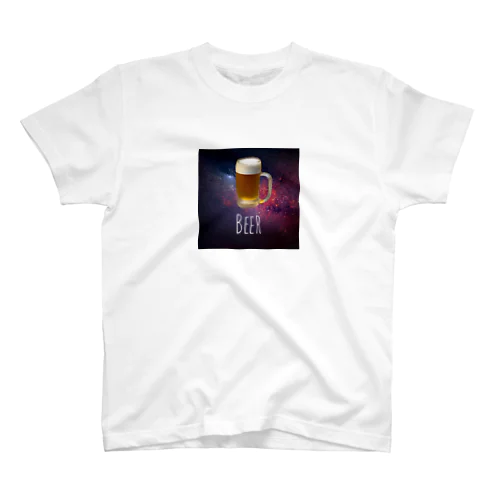 Beer(宇宙) Regular Fit T-Shirt