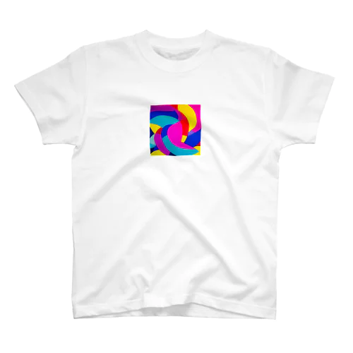 色鮮やかおしゃれアート Regular Fit T-Shirt