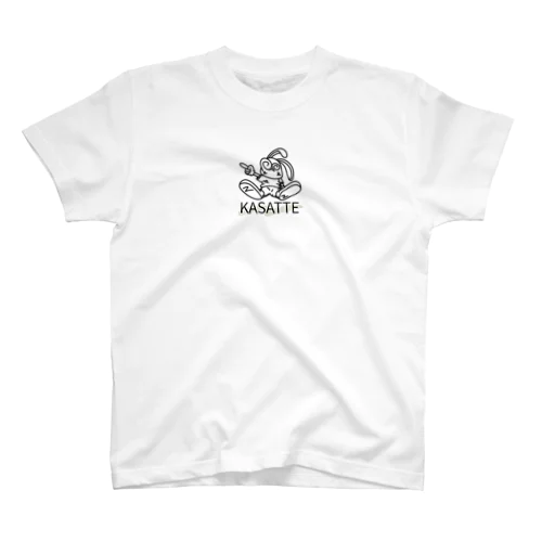 「KASATTE」ウサッテ Regular Fit T-Shirt