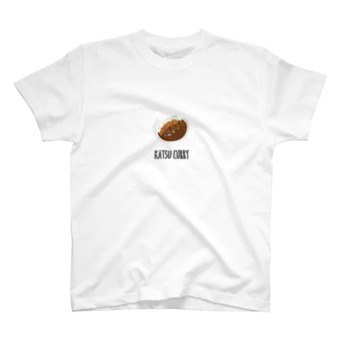 カツカレー(シンプル) Regular Fit T-Shirt