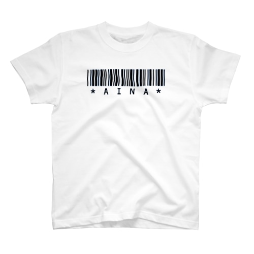 バーコード名前Tシャツあいな Regular Fit T-Shirt