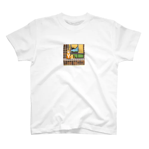 ドット絵の猫 スタンダードTシャツ