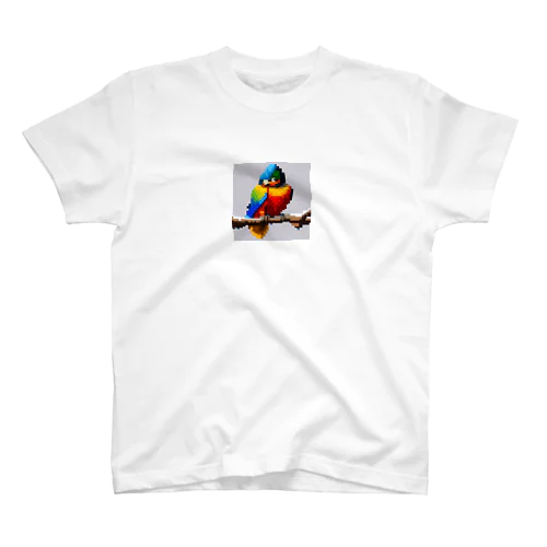 ドット絵の鳥 Regular Fit T-Shirt