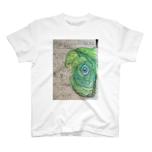 RADIOルルイエCUEシート深海不気味イラストTシャツ Regular Fit T-Shirt