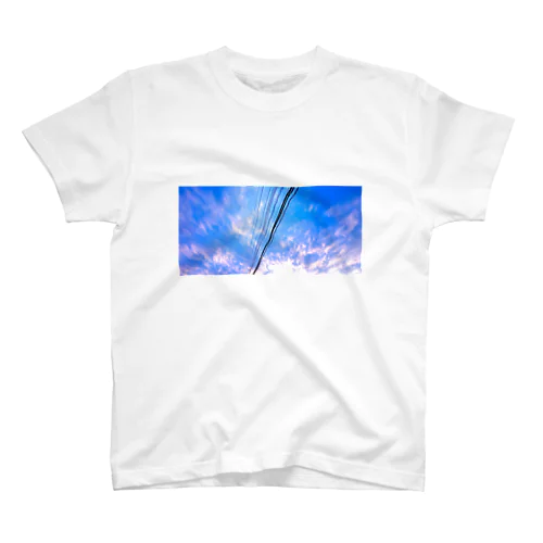 夕暮れどきの青空 Regular Fit T-Shirt