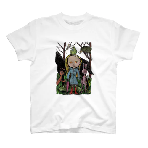 森の生き物 Regular Fit T-Shirt