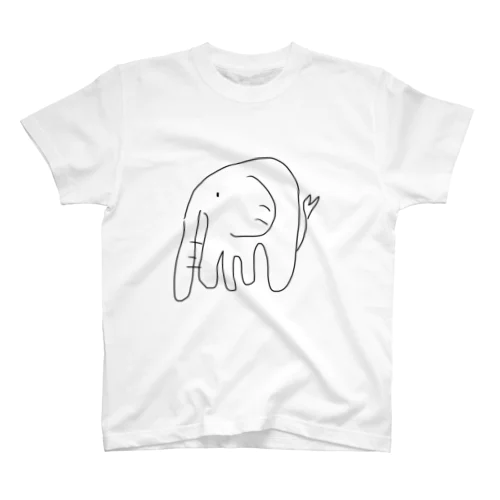 ゾウ(主張) スタンダードTシャツ