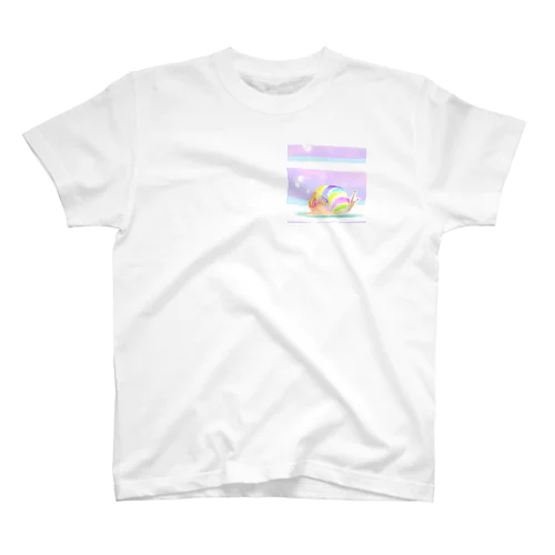 虹のカタツムリ スタンダードTシャツ