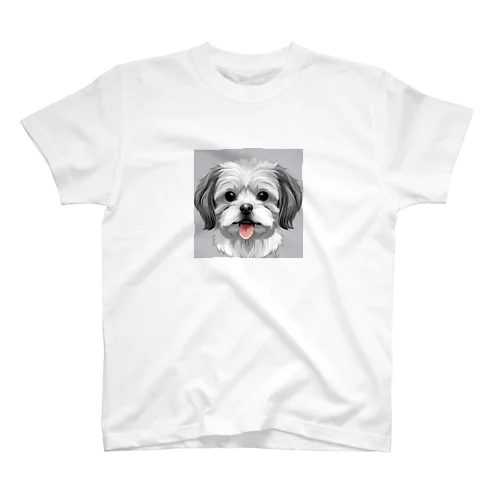 かわいい犬 スタンダードTシャツ