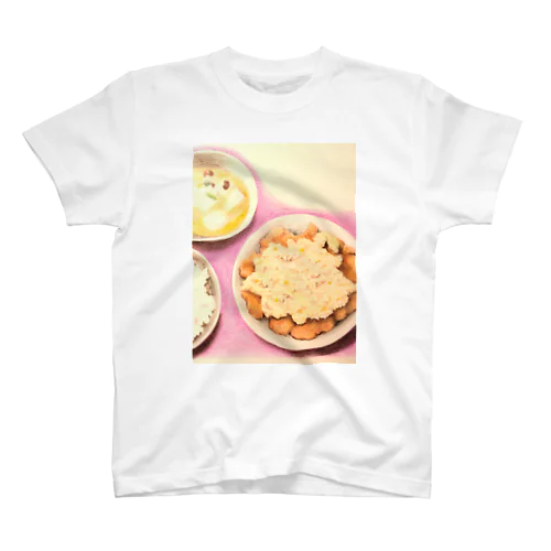 夕飯(似非チキン南蛮) スタンダードTシャツ