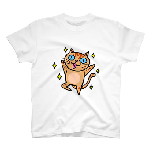 ダンシング猫 Regular Fit T-Shirt