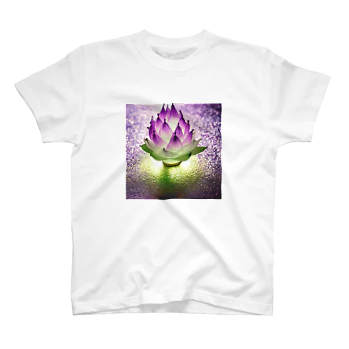 紫の蓮 Regular Fit T-Shirt