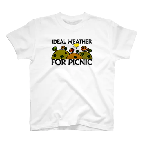 IDEAL WEATHER FOR PICNIC/行楽日和 スタンダードTシャツ