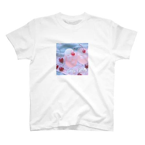 AIが描く私の心  ピンクソーダ1 スタンダードTシャツ