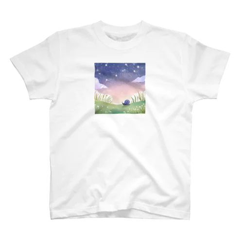 星空とカタツムリシリーズ③⭐ Regular Fit T-Shirt