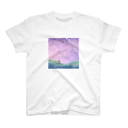 星空とカタツムリシリーズ④⭐ スタンダードTシャツ