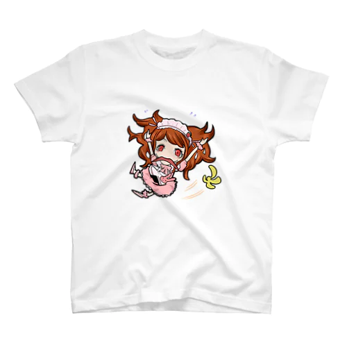 口裂け女メイドちゃん Regular Fit T-Shirt