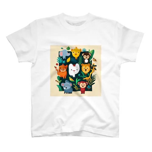 動物の楽園 Regular Fit T-Shirt