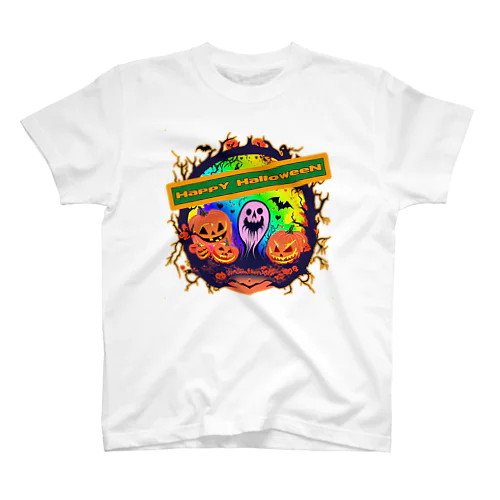 HappY HalloweeN Regular Fit T-Shirt