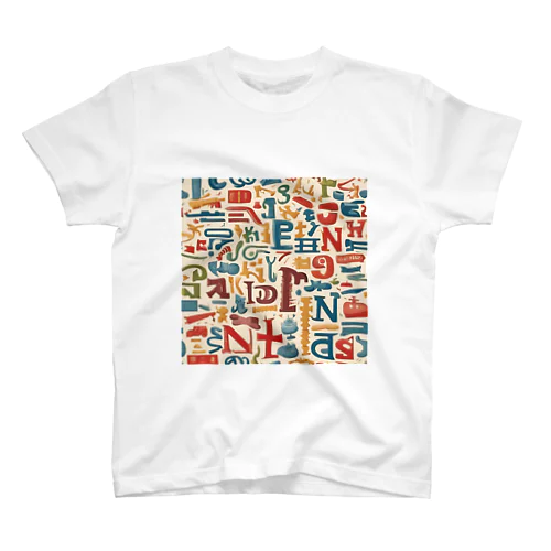 英語のイラストグッズ Regular Fit T-Shirt