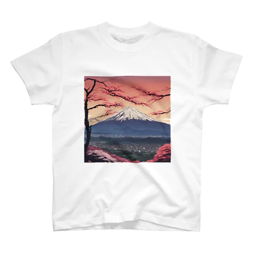 富士山 Regular Fit T-Shirt