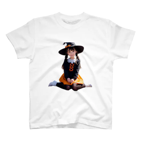 ハロウィン　コスプレ女の子 スタンダードTシャツ