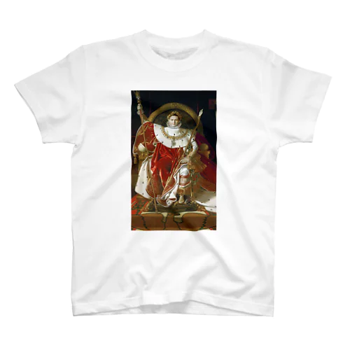 玉座のナポレオン / Napoleon I on His Imperial Throne Regular Fit T-Shirt