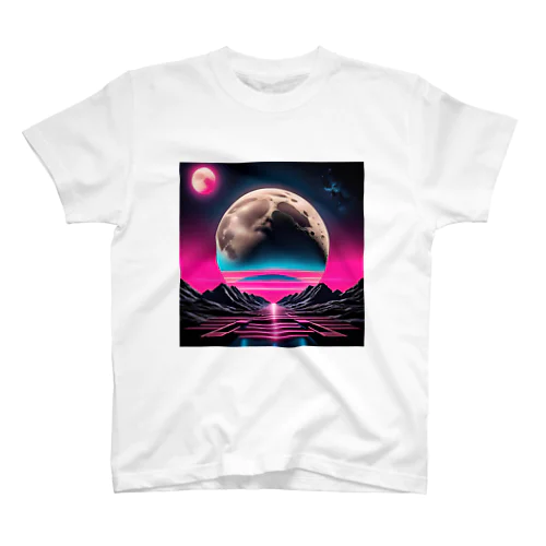 幻想的な夜空と月！part2 Regular Fit T-Shirt