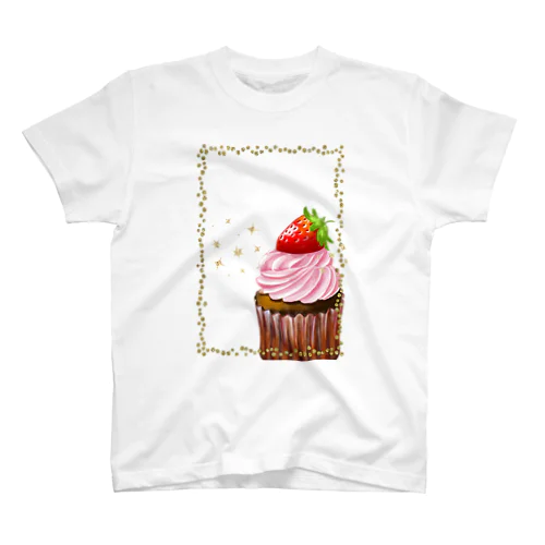 いちごのカップケーキ Regular Fit T-Shirt