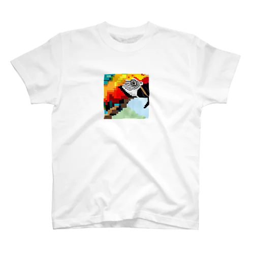 ドット絵のオウム Regular Fit T-Shirt