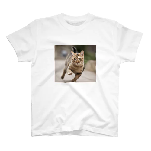 猫の追い風 Regular Fit T-Shirt