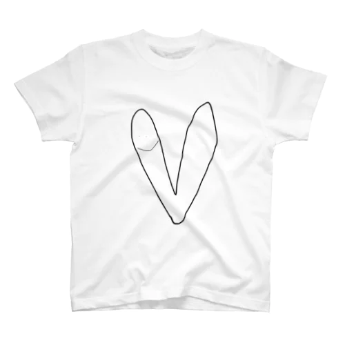 〜ゆるゆる〜　イニシャル　『V』 Regular Fit T-Shirt