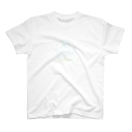 幼女じゃないもん(ブルー) Regular Fit T-Shirt