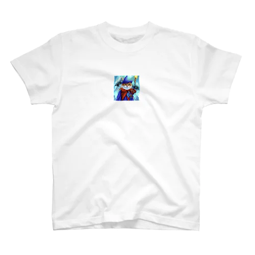 魔法使いの猫 Regular Fit T-Shirt