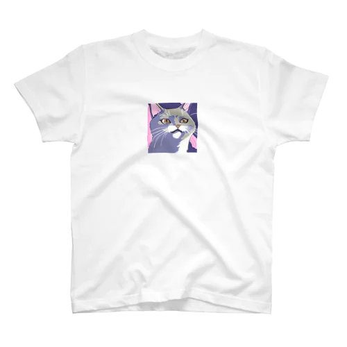 猫の視線 スタンダードTシャツ