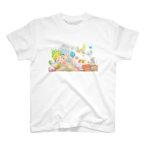 お勉強ガネーシャ（横） スタンダードTシャツ