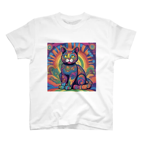 招き猫 スタンダードTシャツ