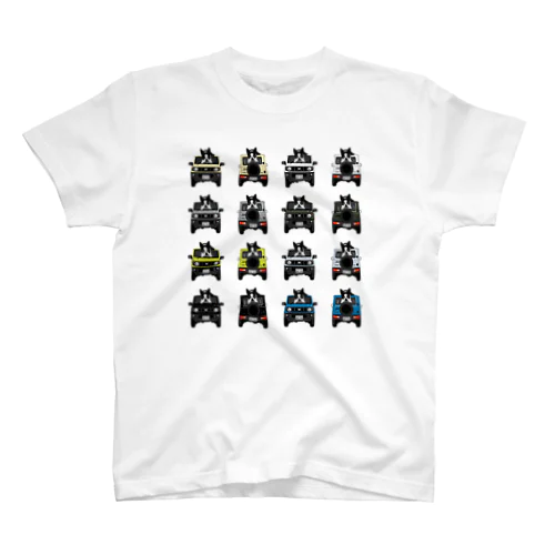 ボストンテリア(車色々16台)[v2.8k] Regular Fit T-Shirt