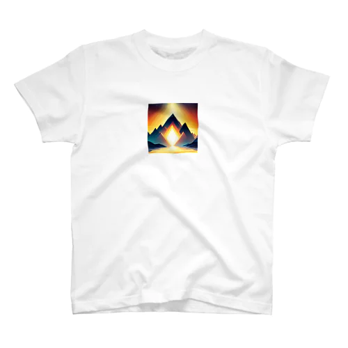 火山噴火１秒前 スタンダードTシャツ