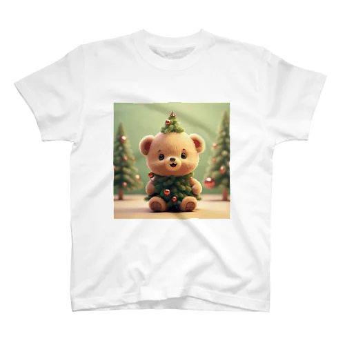 くまの子のクリスマス Regular Fit T-Shirt