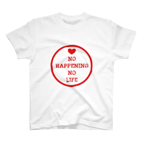 NO Happening NO LIFE Regular Fit T-Shirt