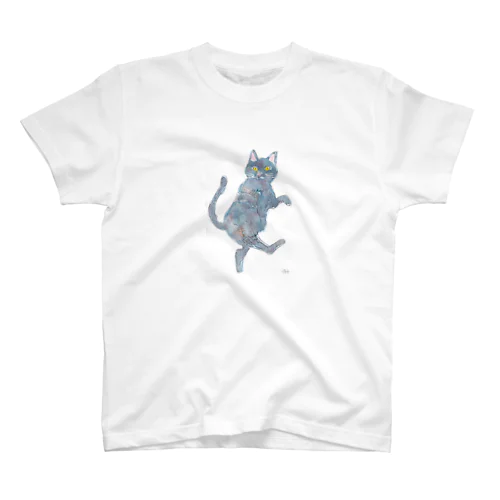 忍び足の猫の醤油ちゃん。 Regular Fit T-Shirt