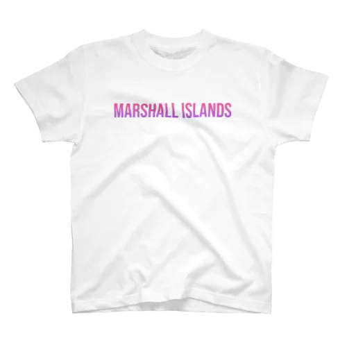 マーシャル諸島 ロゴピンク スタンダードTシャツ