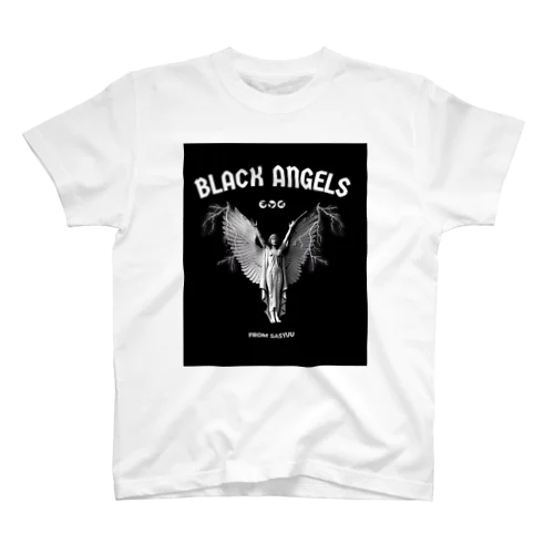 BLACK＆WHITE ANGEL Regular Fit T-Shirt