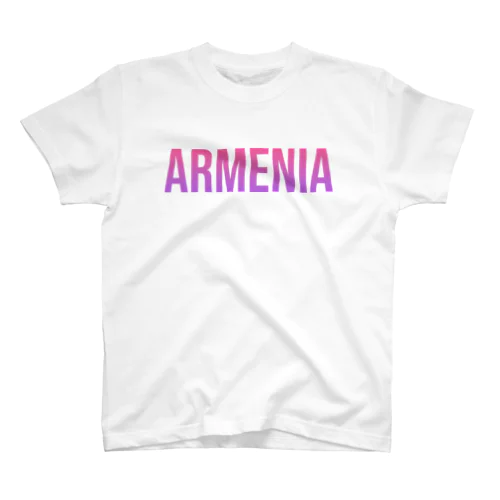 アルメニア ロゴピンク Regular Fit T-Shirt