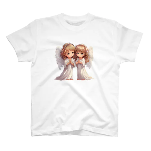 アニメ風、キュートな天使デザイングッズ！ スタンダードTシャツ