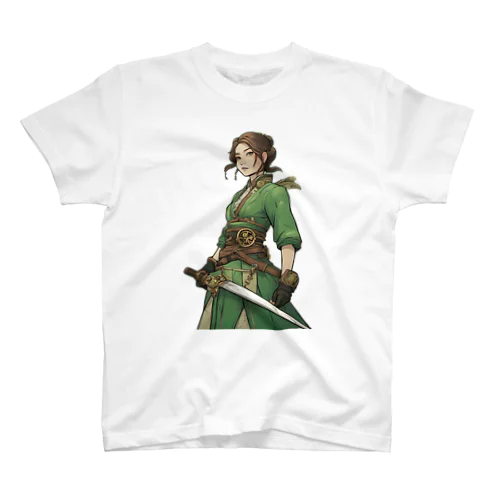 スチームパンク女戦士　柊サン スタンダードTシャツ